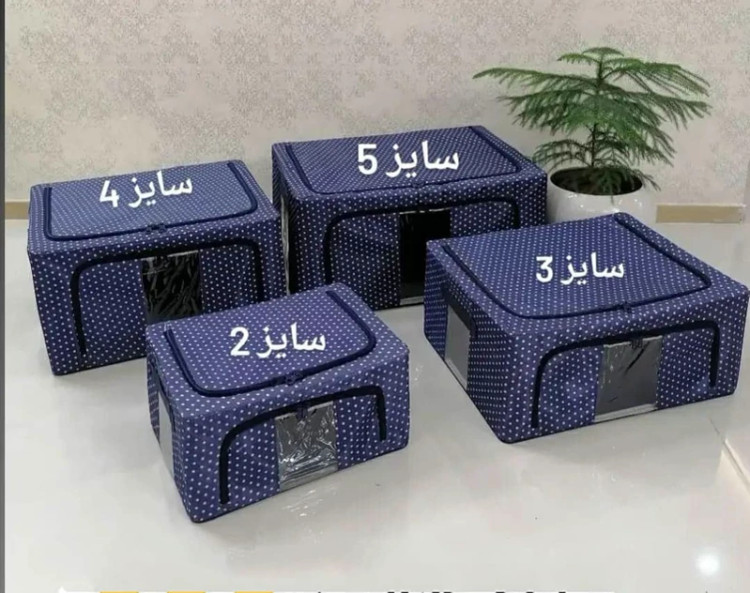باکس برزنتی اسکلت دار درب دار سایز 5