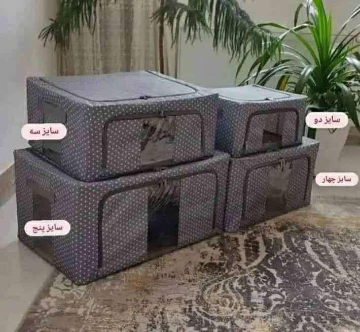 باکس برزنتی اسکلت دار درب دار
